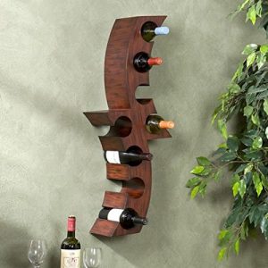 upton home wall mounted wine rack