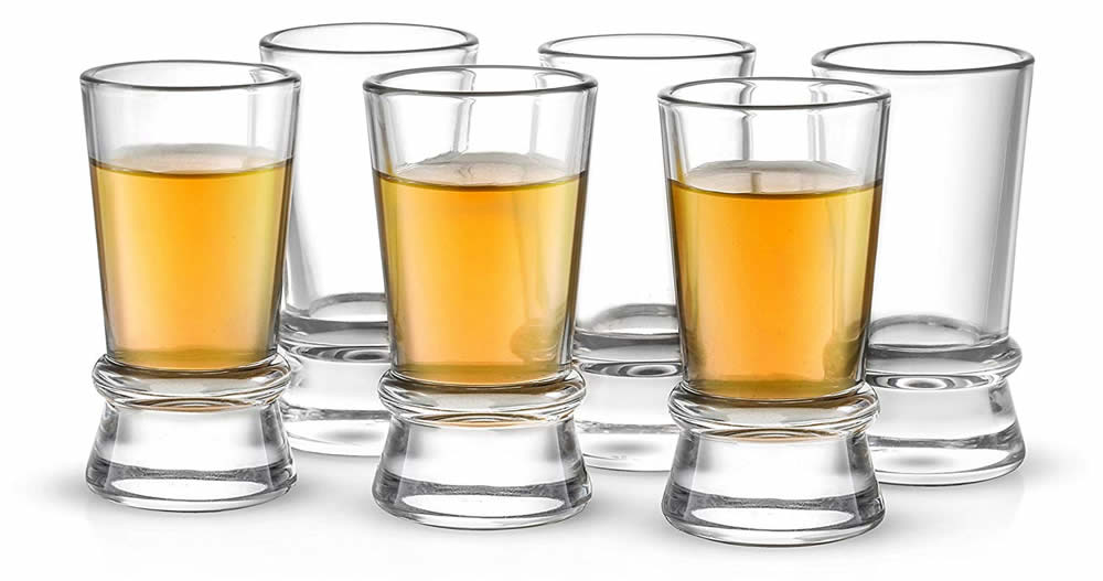 Cool Shot Glasses for 2020 3 Joyjolt-6-pack-Alfina-shot-glasses