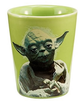 Cool Shot Glasses for 2020 1 Vandor 99018 Star Wars Yoda Ceramic Shot Glass